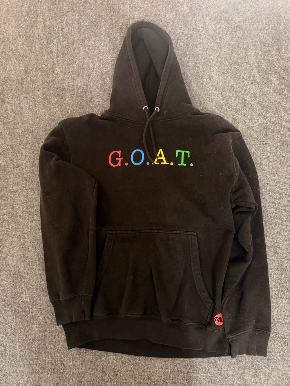 Black G.O.A.T. Pullover Hoodie